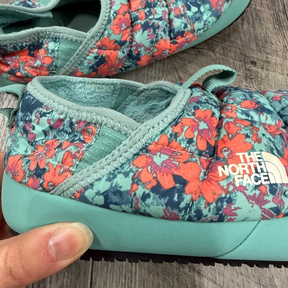 North Face Kids Teal Floral‎ Shoes